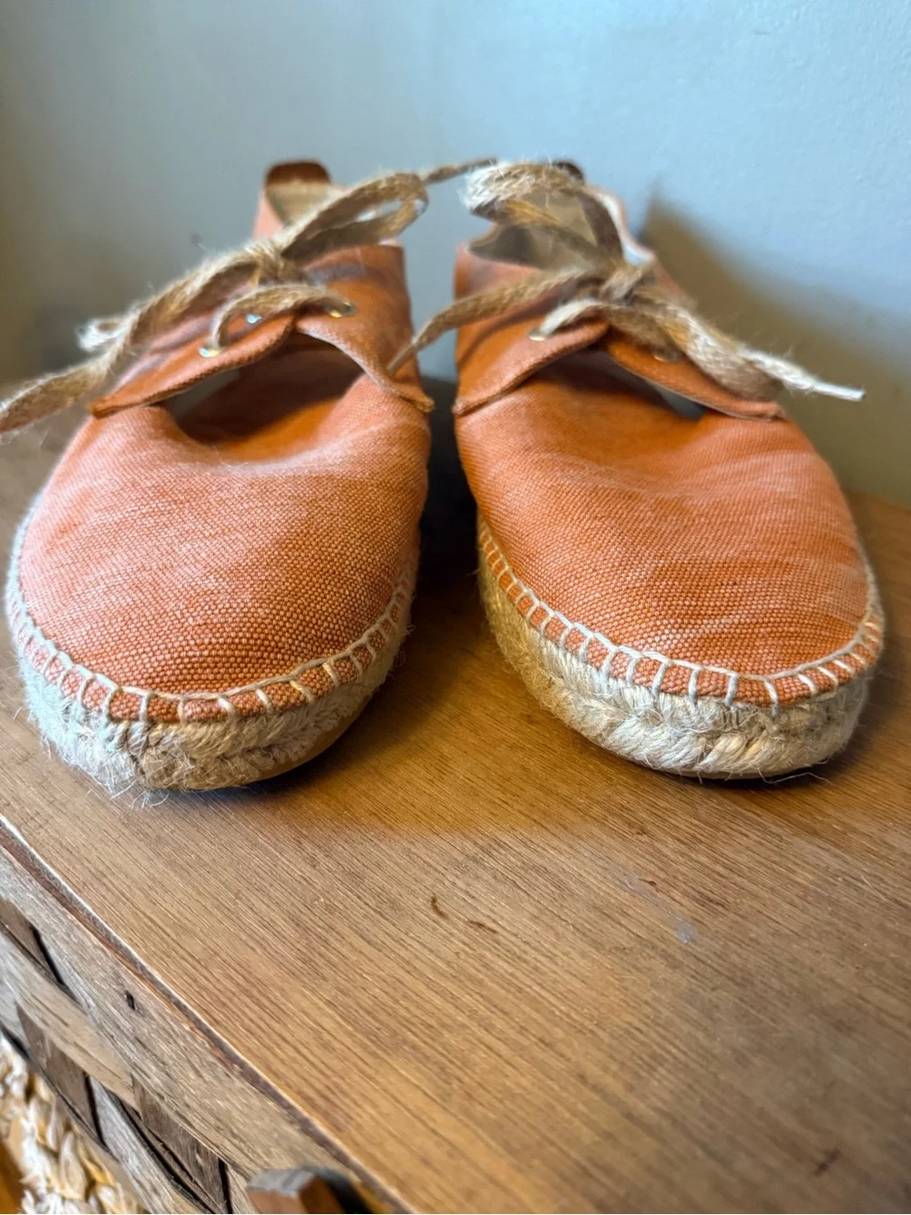 HANDMADE The Brand Luxor Sunset Espadrilles Shoes 12/45
